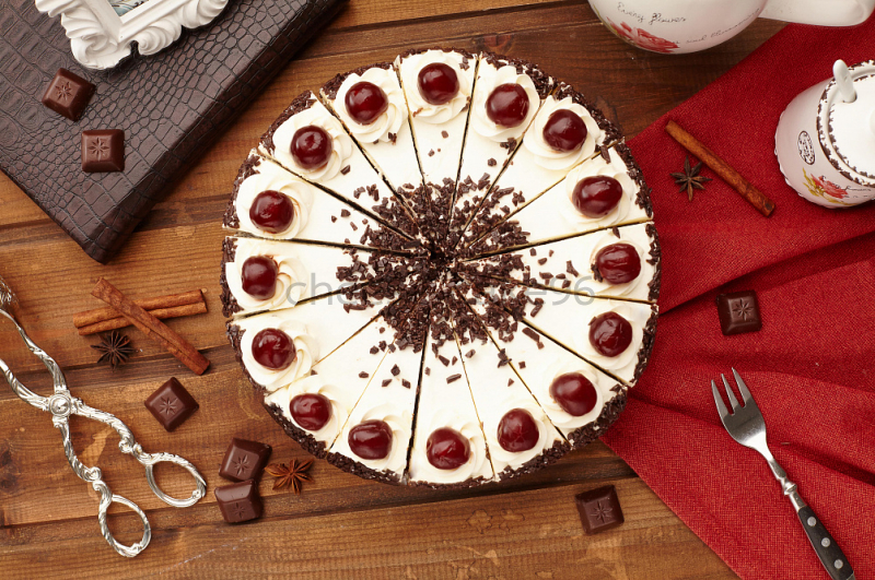 Торт "Чёрный лес" Cheeseberry