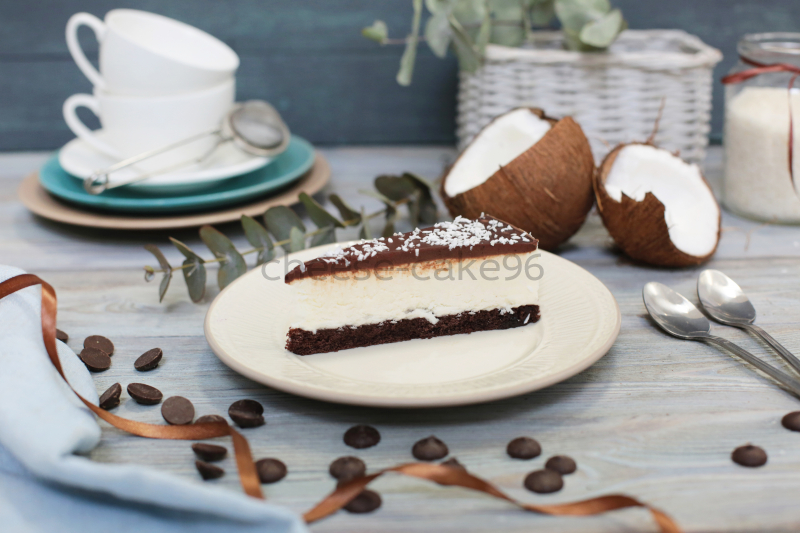 Пирог сырный "Бразильский кокос и шоколад" Betty's cake